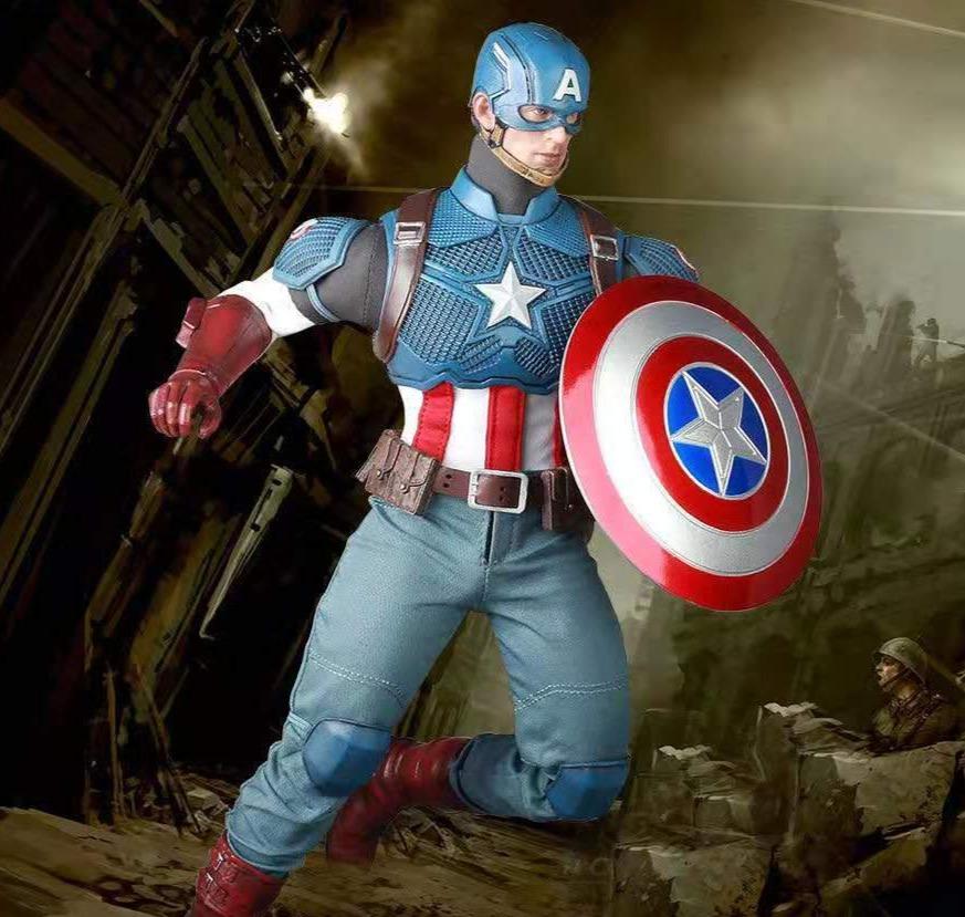 Figurine Articulée Captain America Royaume Figurine