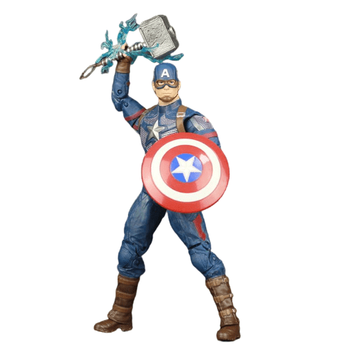 Figurine Captain America avec Marteau de Thor Figurama Shop