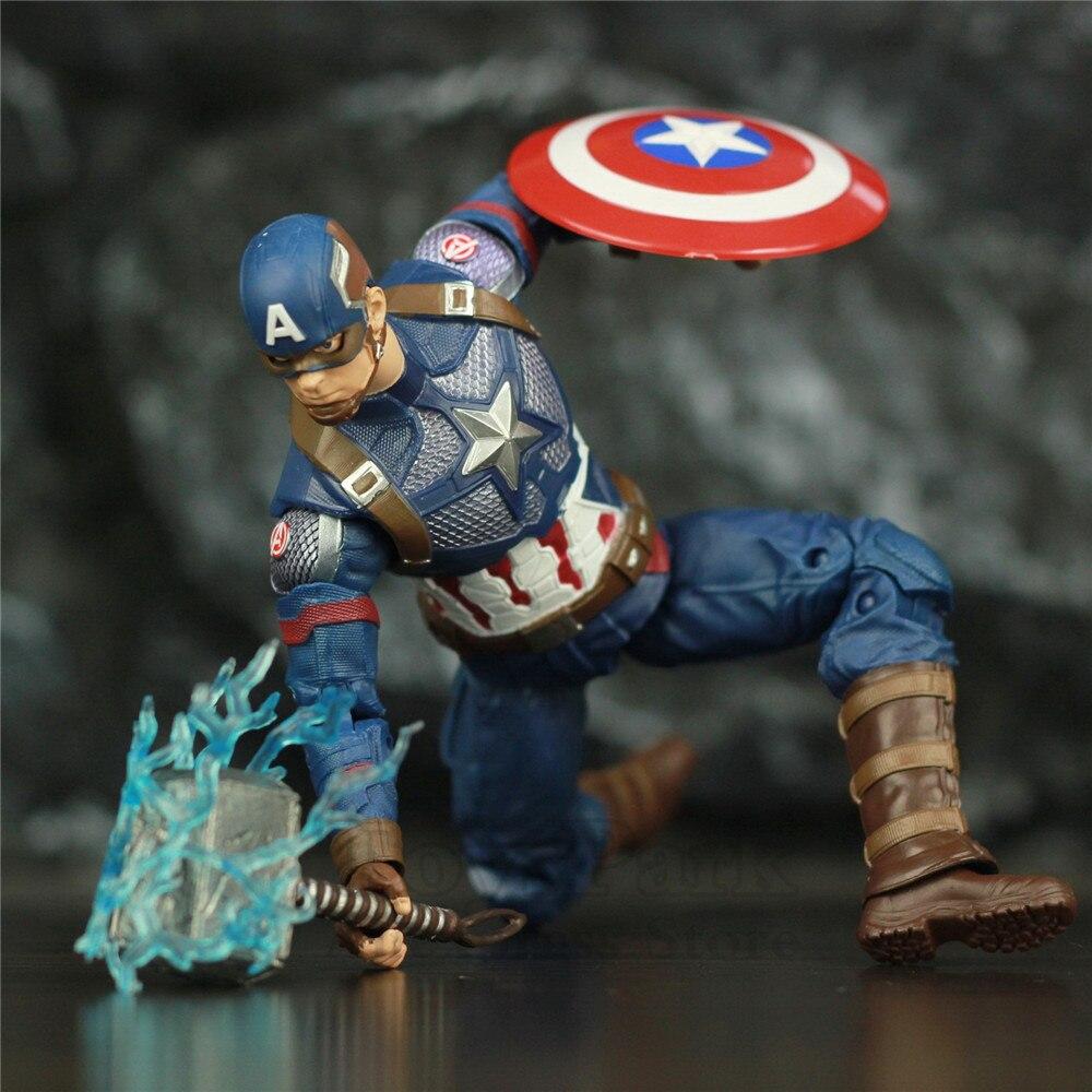 Figurine Captain America avec Marteau de Thor Figurama Shop