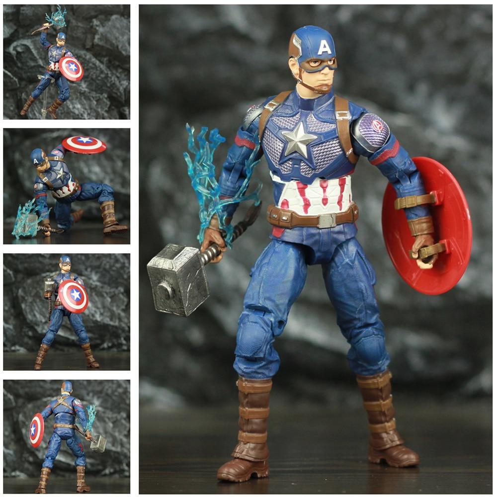 Figurine Captain America avec Marteau de Thor Figurama Shop