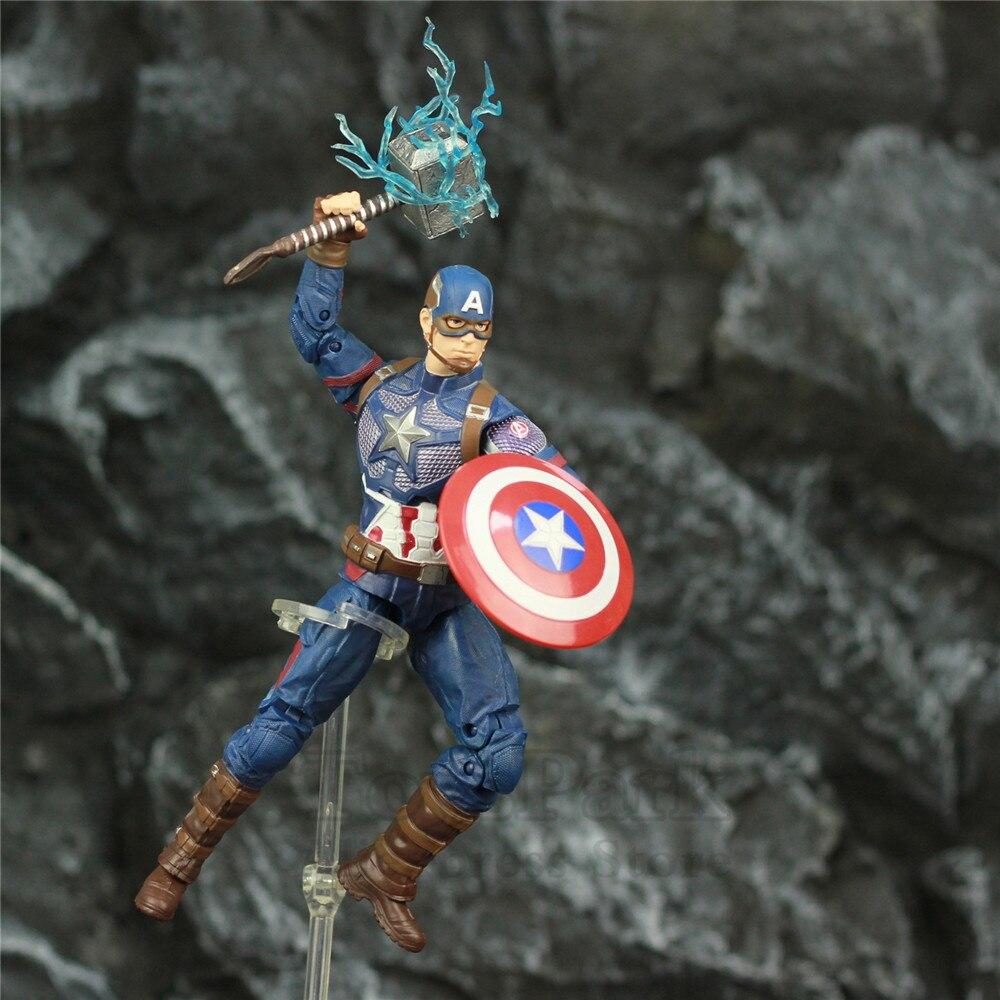 Figurine Captain America avec Marteau de Thor Figurama Shop