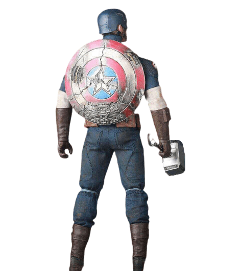 Figurine Collector Captain America Royaume Figurine