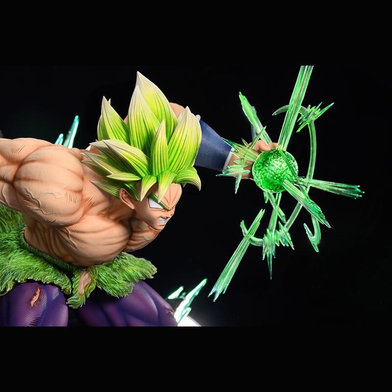 Figurine Collector en Resine Broly Omega Blaster Royaume Figurine