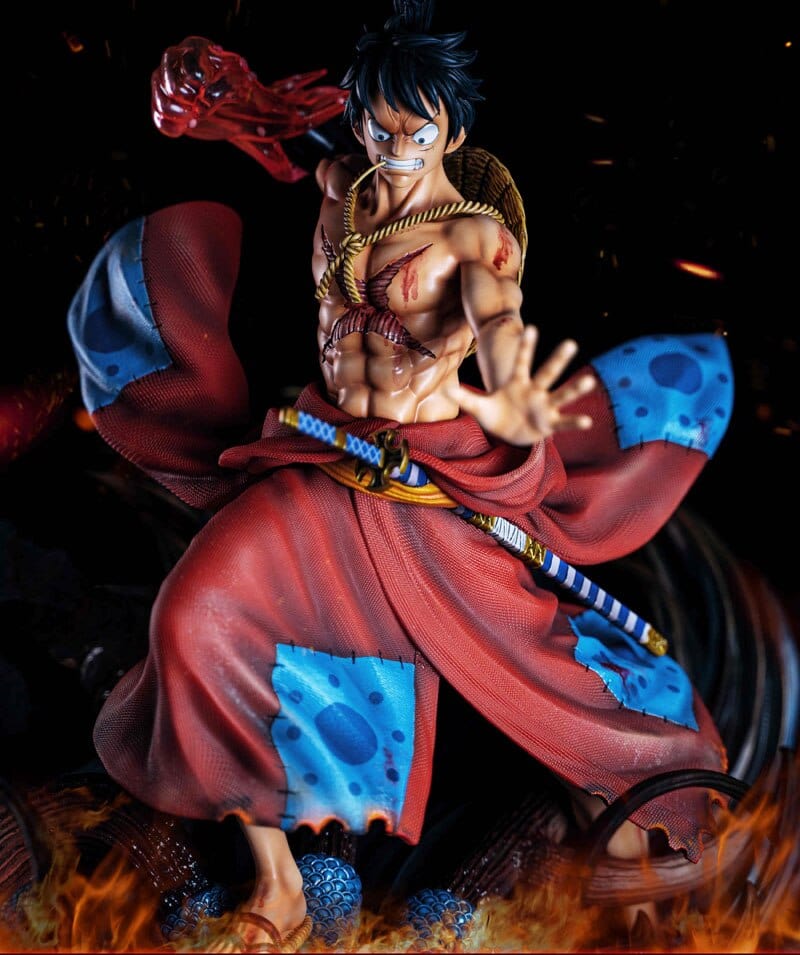 Figurine Collector en Resine Luffy Royaume Figurine