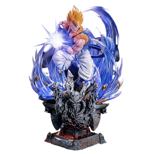 Figurine Collector en Resine Sangoku Kamehameha Royaume Figurine