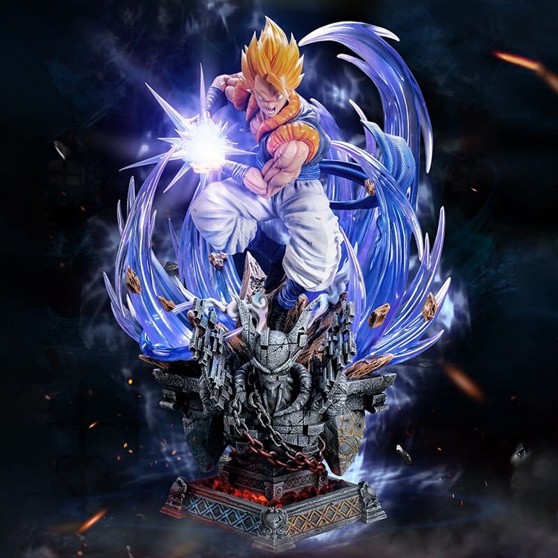 Figurine Collector en Resine Sangoku Kamehameha Royaume Figurine