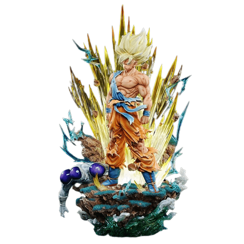 Figurine Collector en Resine Sangoku vs Freezer Figurama Shop