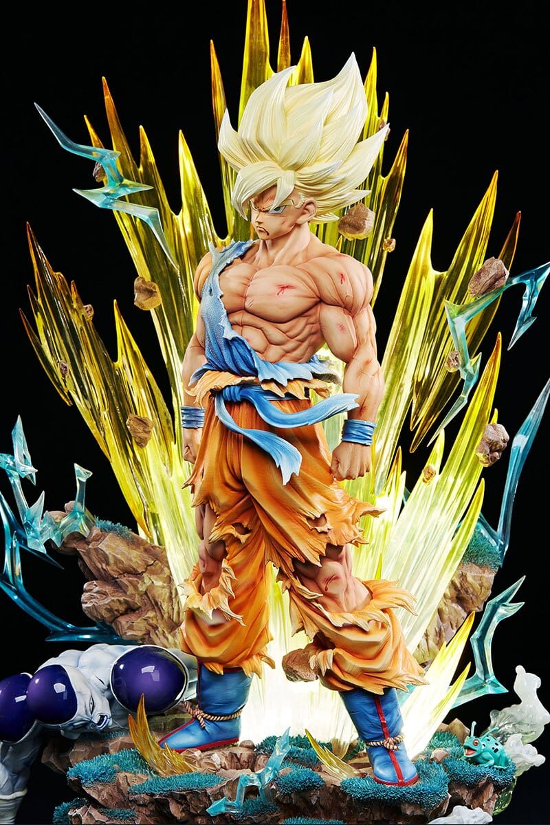 Figurine Collector en Resine Sangoku vs Freezer Figurama Shop