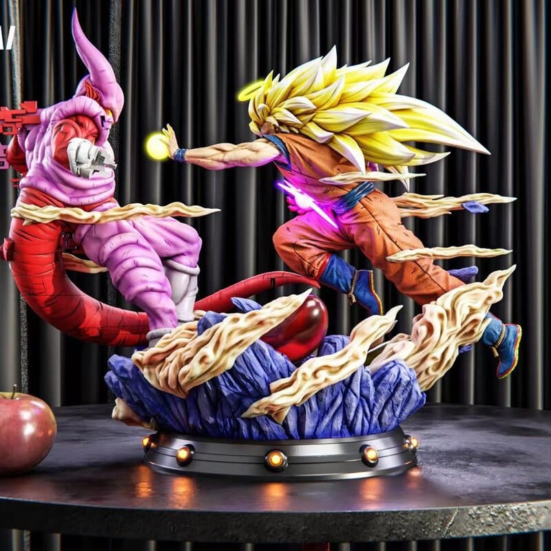 Figurine Collector en Résine Sangoku vs Janemba Royaume Figurine