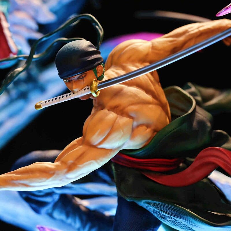 Figurine Collector en Resine Zoro Dragon Twister Royaume Figurine