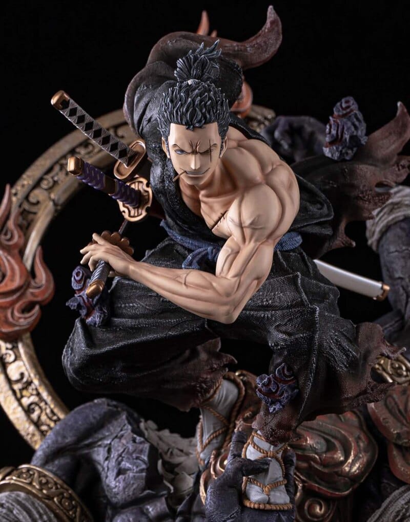 Figurine Collector en Resine Zoro Royaume Figurine