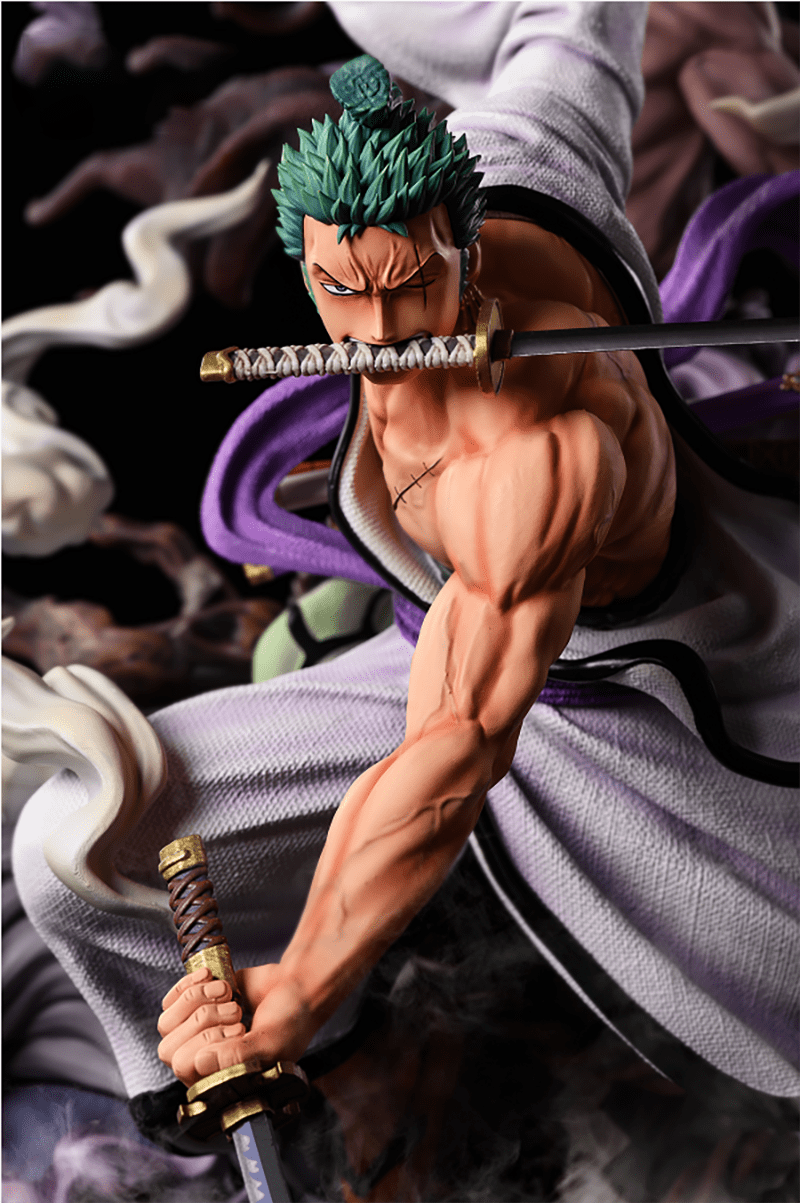 Figurine Edition Limitée en Resine Zoro Royaume Figurine