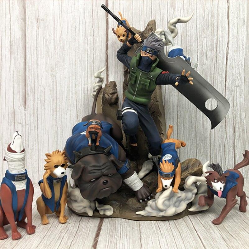 Figurine Kakashi Chiens Ninja Royaume Figurine