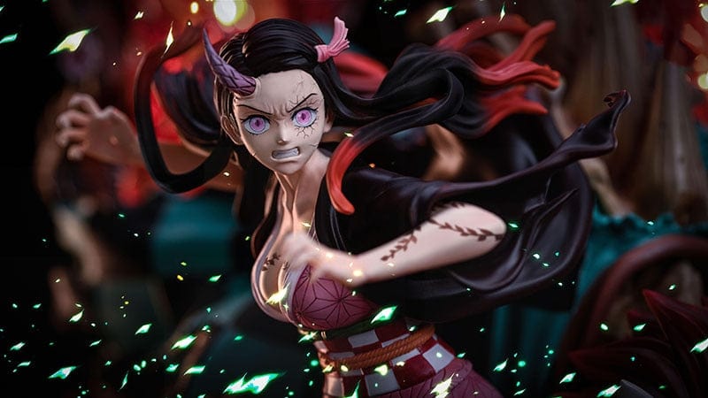 Figurine Lumineuse Collector en Resine Nezuko Royaume Figurine