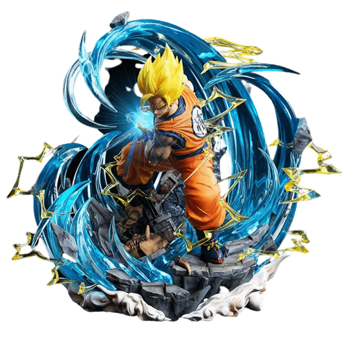 Figurine Lumineuse en Resine Sangoku Royaume Figurine