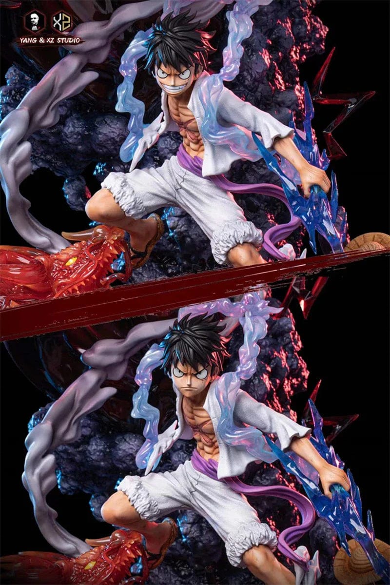 Figurine One Piece Luffy Gear 5 en Résine Royaume Figurine