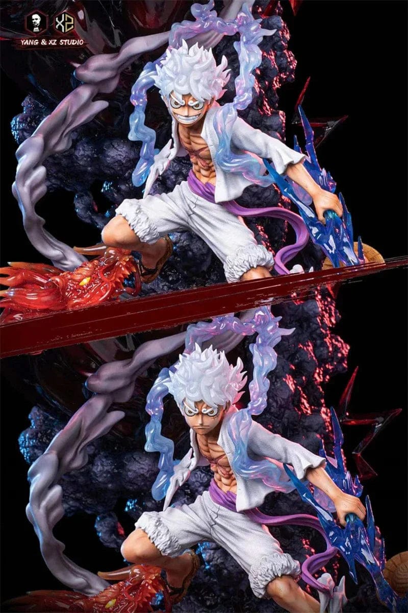 Figurine One Piece Luffy Gear 5 en Résine Royaume Figurine