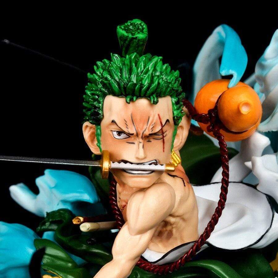 Figurine One Piece Zoro Tigre 3 sabres Royaume Figurine