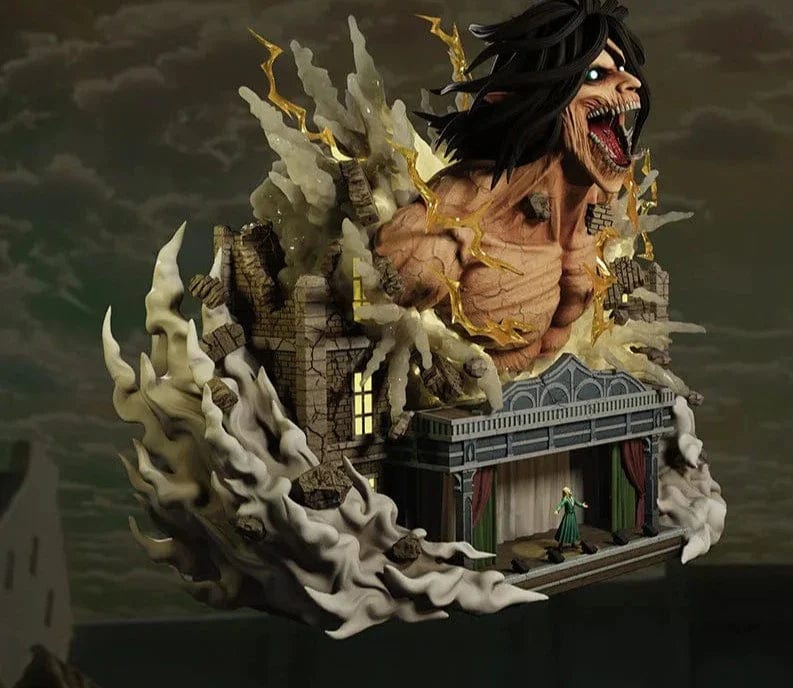 Figurine SNK en Résine Eren Willy Teyber Royaume Figurine