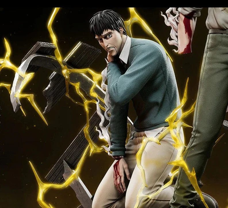 Figurine SNK en Résine Reiner et Bertolt Figurama Shop