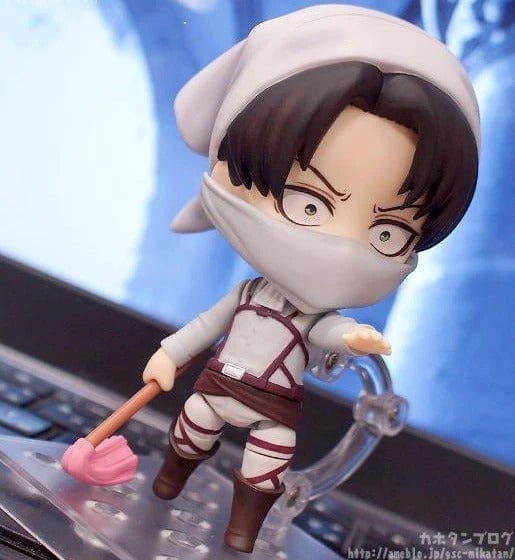 Figurine SNK Nendoroid Cleaning Livai Royaume Figurine