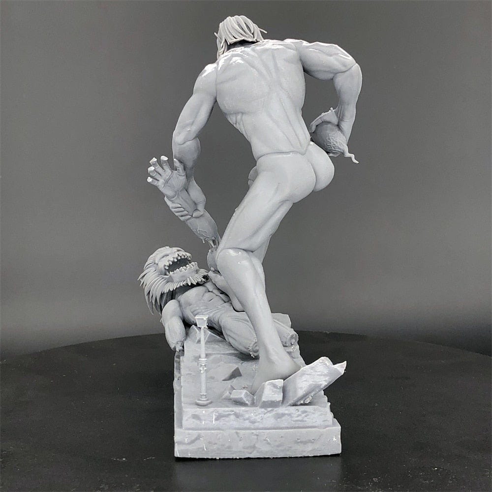 Figurine SNK Titan Assaillant vs Titan Mâchoire Royaume Figurine