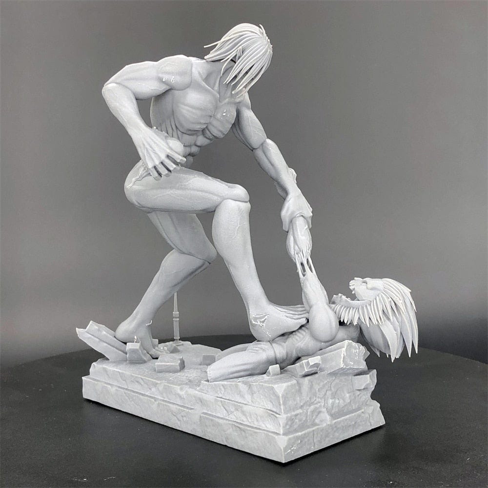 Figurine SNK Titan Assaillant vs Titan Mâchoire Royaume Figurine