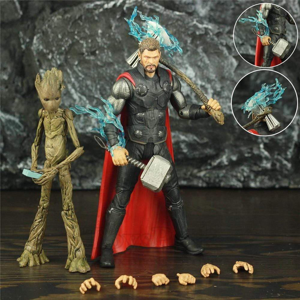 Figurine Thor et Groot Figurama Shop