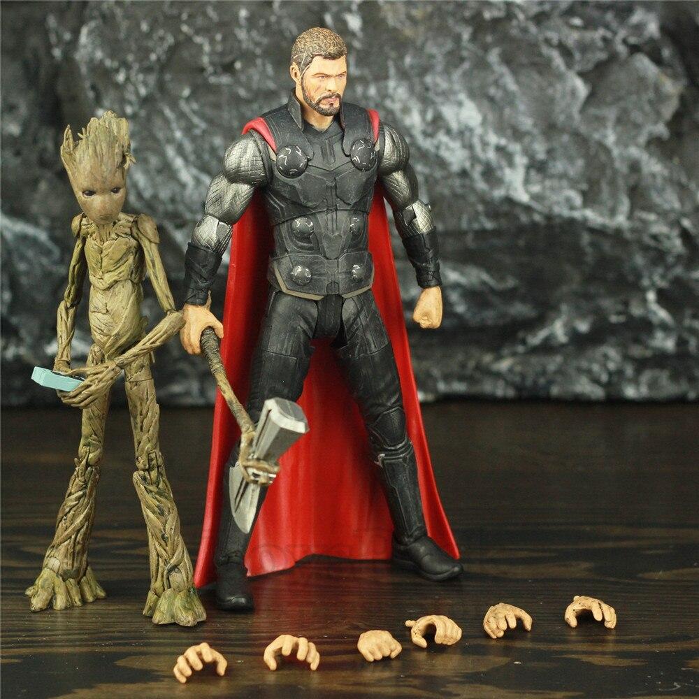 Figurine Thor et Groot Figurama Shop