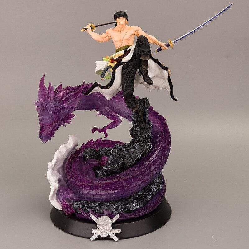 Figurine Zoro Tatsumaki Pourpre Royaume Figurine