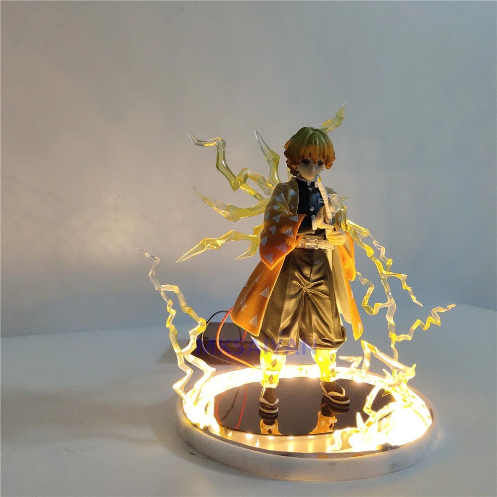 Zenitsu Agatsuma Figurine LED Royaume Figurine